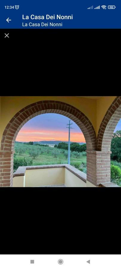 La Casa Dei Nonni Appartement Montepulciano Stazione Buitenkant foto